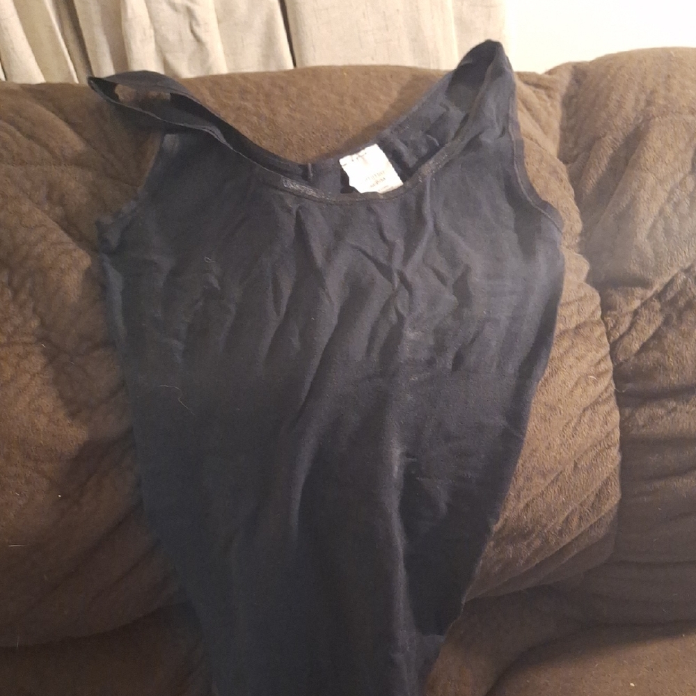 Black Sleeveless Top